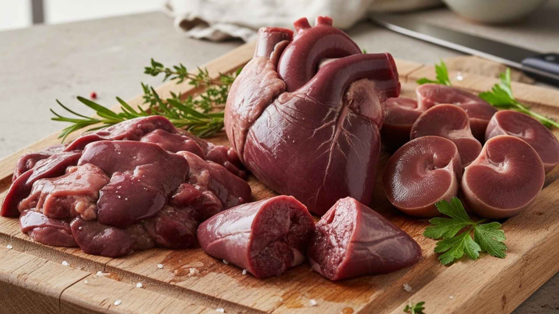 higados y otras vísceras